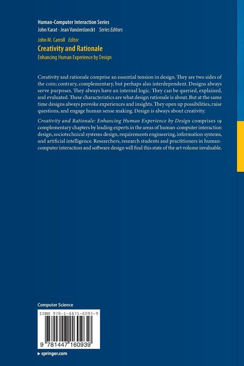 Produktbild: Creativity and Rationale