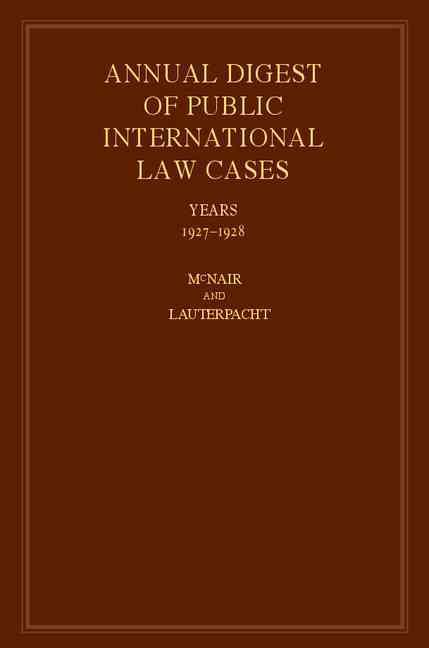 Produktbild: International Law Reports