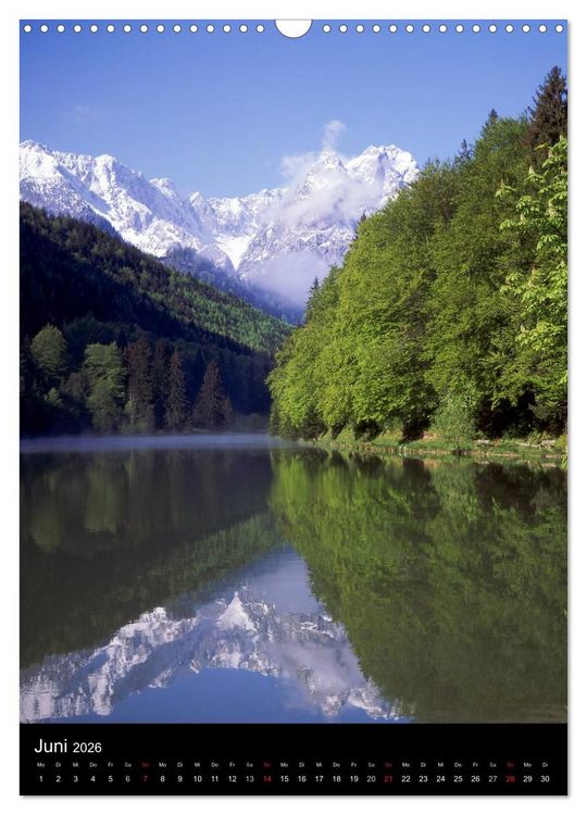 Produktbild: Idyllische Landschaften in Bayern (Wandkalender 2026 DIN A3 hoch), CALVENDO Monatskalender