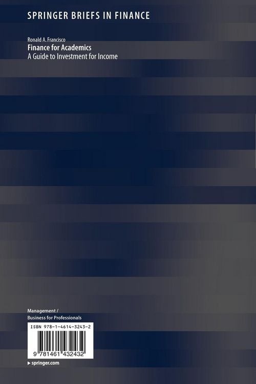 Produktbild: Finance for Academics