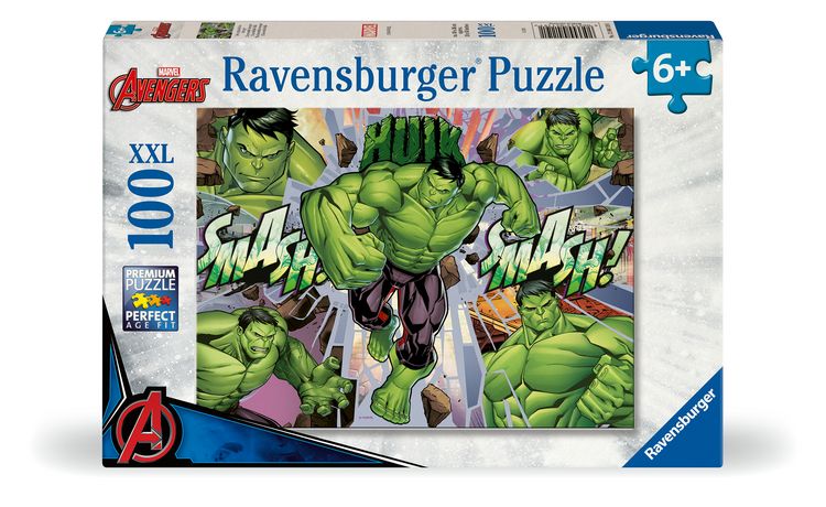 Produktbild: Kinderpuzzle 100 XXL Teile - Marvel Avengers - Der unglaubliche Avenger