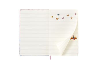 Produktbild: Moleskine Notizbuch Sammlerbox - Sakura, Large/A5, Liniert, Stoffeinband