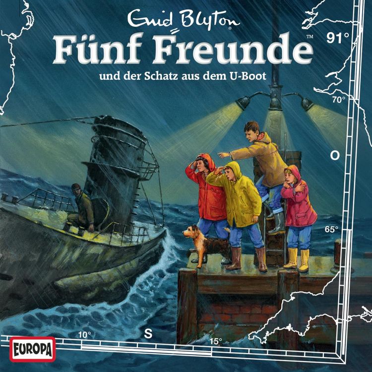 Produktbild: Folge 91: F&uuml;nf Freunde und der Schatz aus dem U-Boot