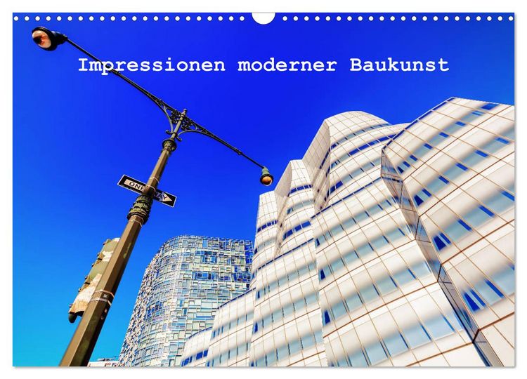 Produktbild: Impressionen moderner Baukunst (Wandkalender 2026 DIN A3 quer), CALVENDO Monatskalender