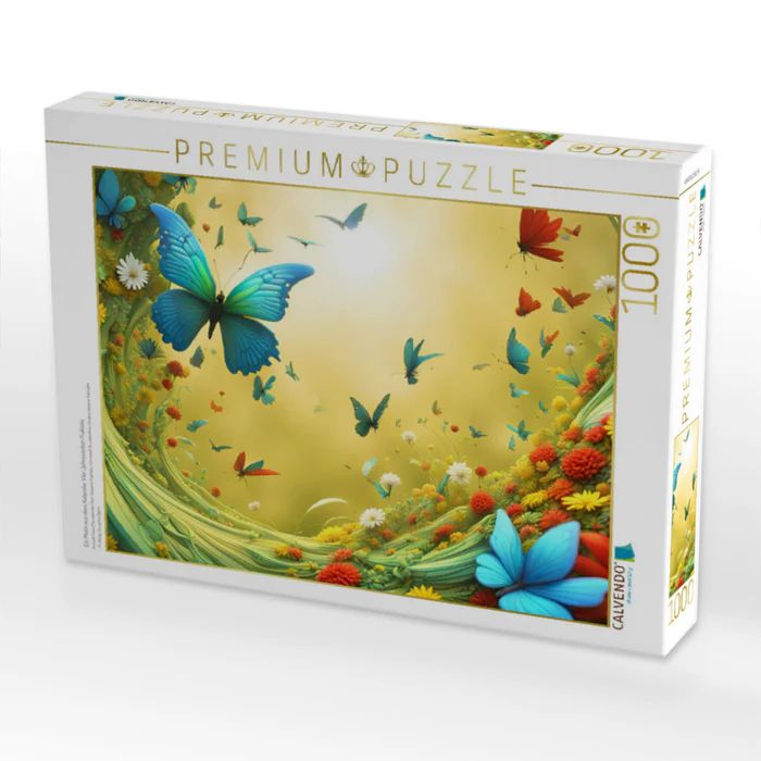 Produktbild: CALVENDO Puzzle Ein Motiv aus dem Kalender Vier Jahreszeiten Fraktale | 1000 Teile Lege-Gr&ouml;&szlig;e 64x48cm Foto-Puzzle f&uuml;r gl&uuml;ckliche Stunden