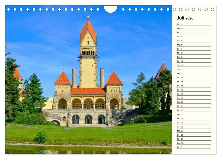 Produktbild: Reise durch Leipzig (Wandkalender 2026 DIN A4 quer), CALVENDO Monatskalender