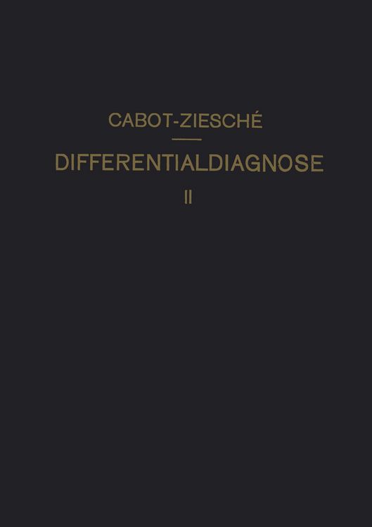 Produktbild: Differentialdiagnose