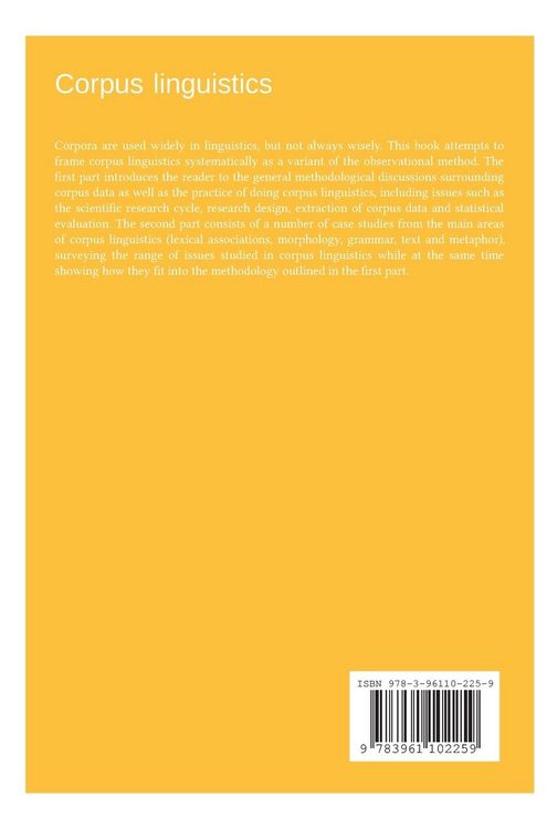 Produktbild: Corpus linguistics