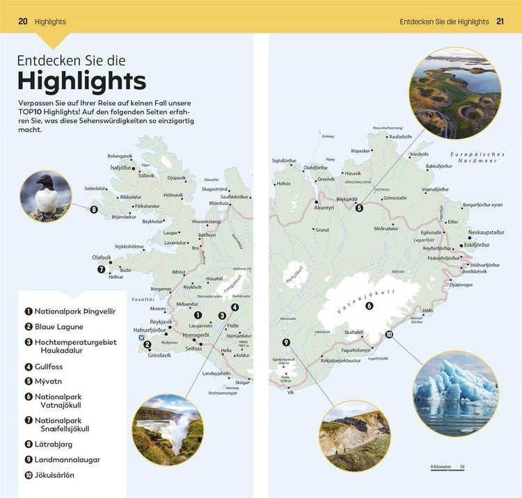Produktbild: TOP10 Reisef&uuml;hrer Island