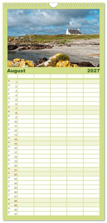Produktbild: Familienplaner 2027 - Islay und das "Wasser des Lebens" mit 5 Spalten (Wandkalender, 21 x 45 cm) CALVENDO