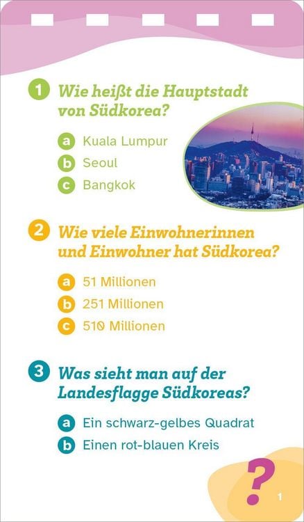 Produktbild: WAS IST WAS Quiz S&uuml;dkorea
