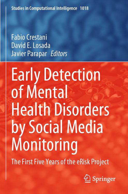Produktbild: Early Detection of Mental Health Disorders by Social Media Monitoring
