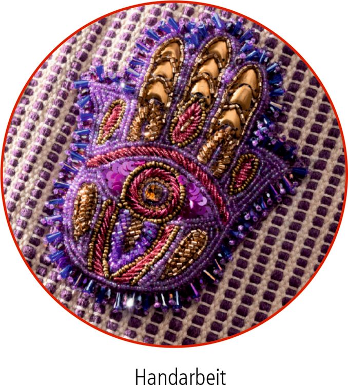 Produktbild: Grosse Tasche Hamsa Hand / Lieblingsst&uuml;cke