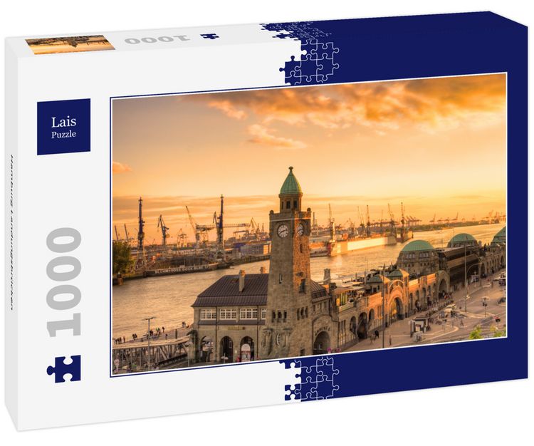 Produktbild: Lais Puzzle Hamburg Landungsbr&uuml;cken 1000 Teile