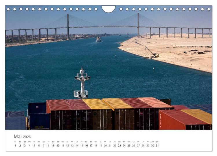 Produktbild: Faszination Schifffahrt - Schiffspassagen (Wandkalender 2026 DIN A4 quer), CALVENDO Monatskalender