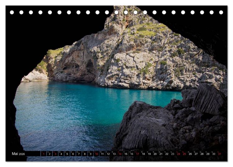 Produktbild: Mallorca (Tischkalender 2026 DIN A5 quer), CALVENDO Monatskalender