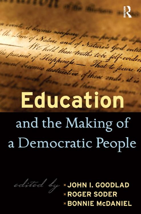 Produktbild: Education and the Making of a Democratic People