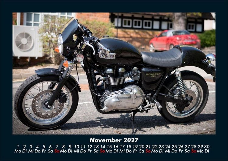Produktbild: Motorr&auml;der 2027 Fotokalender DIN A5