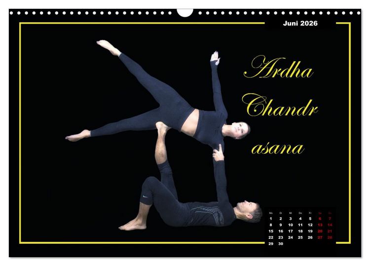 Produktbild: Yoga - Asana (Wandkalender 2026 DIN A3 quer), CALVENDO Monatskalender