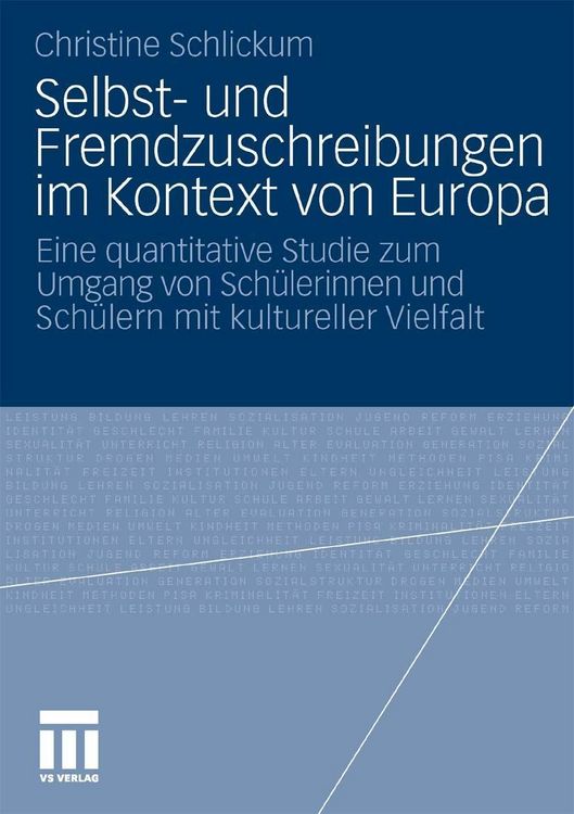 Produktbild: Selbst- und Fremdzuschreibungen im Kontext von Europa