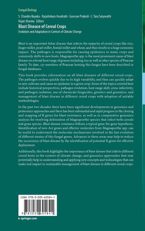 Produktbild: Blast Disease of Cereal Crops