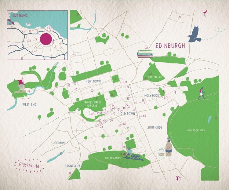 Produktbild: Gl&uuml;cksorte in Edinburgh