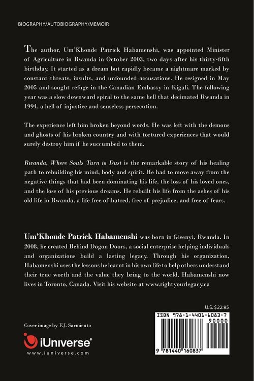Produktbild: Rwanda, Where Souls Turn to Dust