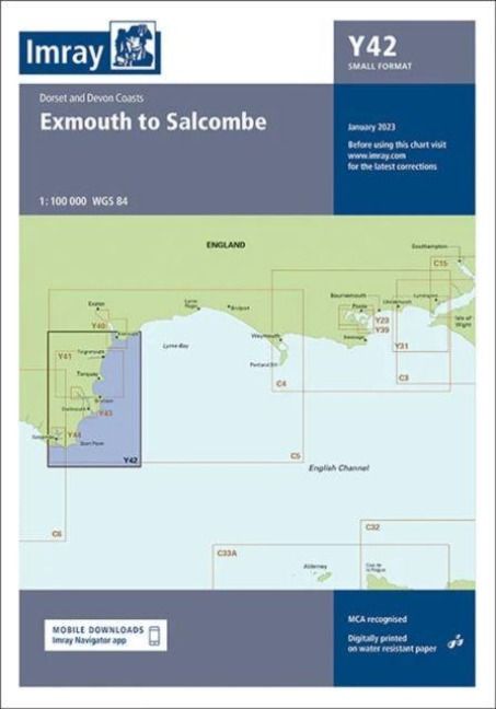 Produktbild: Y42 Exmouth to Salcombe (Small Format)