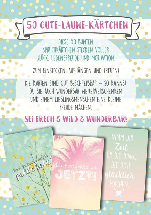 Produktbild: Sei frech & wild & wunderbar!