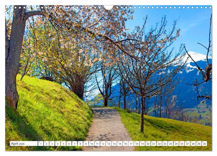 Produktbild: Gr&uuml;&szlig;e aus Bad Hofgastein (Wandkalender 2026 DIN A3 quer), CALVENDO Monatskalender