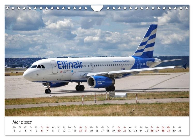 Produktbild: Besondere Flugzeugtypen (Wandkalender 2027 DIN A4 quer), CALVENDO Monatskalender