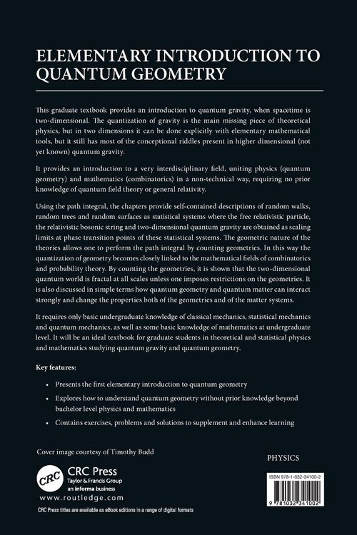 Produktbild: Elementary Introduction to Quantum Geometry