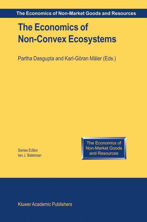 Produktbild: The Economics of Non-Convex Ecosystems