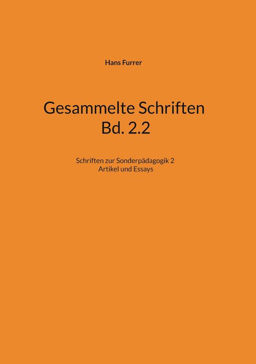 Produktbild: Gesammelte Schriften Bd. 2.2