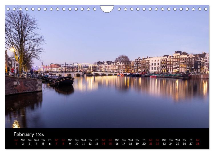 Produktbild: Moody calendar (Wall Calendar 2026 DIN A4 landscape), CALVENDO 12 Month Wall Calendar