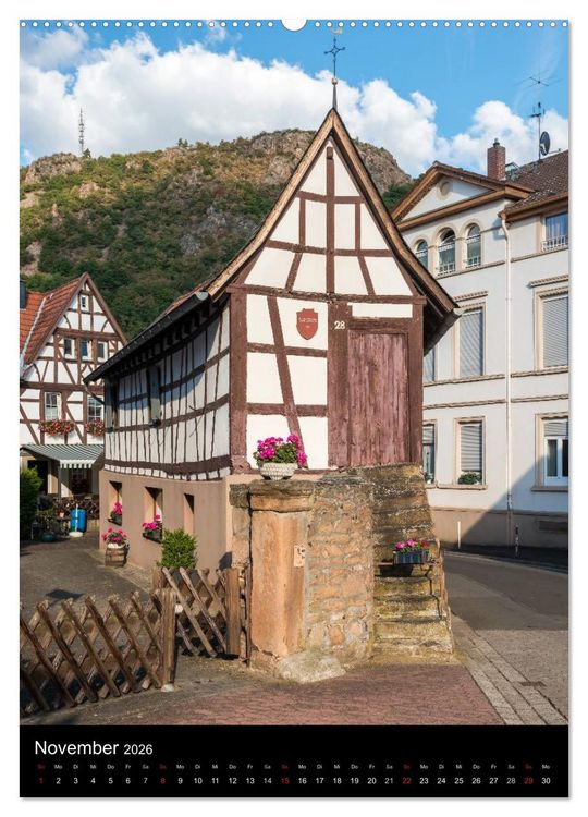 Produktbild: Historisches Naheland (hochwertiger Premium Wandkalender 2026 DIN A2 hoch), Kunstdruck in Hochglanz
