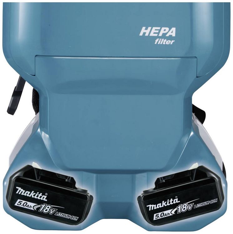 Produktbild: Makita DVC665ZU Akku-Rucksackstaubsauger