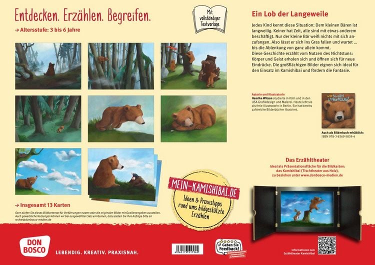 Produktbild: Ganz sch&ouml;n langweilig. Kamishibai Bildkartenset