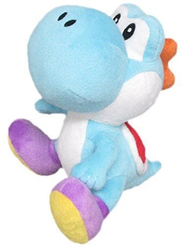 Produktbild: Nintendo Yoshi, Pl&uuml;schfigur, blau, 21 cm