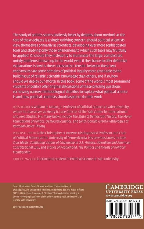 Produktbild: Problems and Methods in the Study of Politics