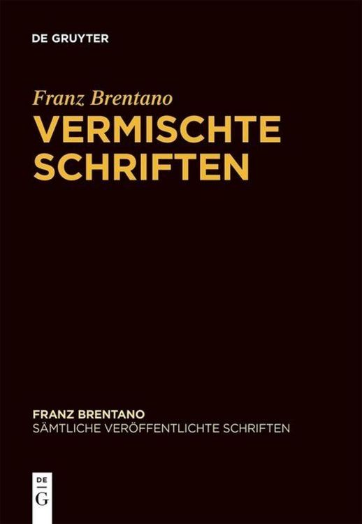 Produktbild: Vermischte Schriften