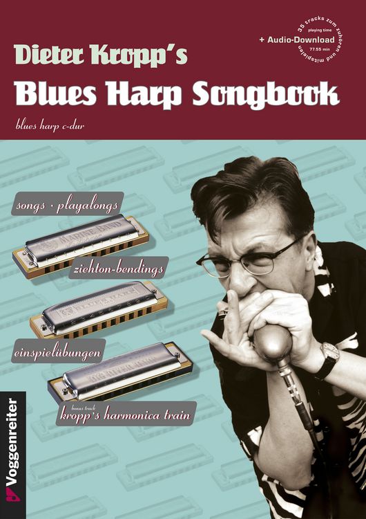 Produktbild: Dieter Kropp's Blues Harp Songbook