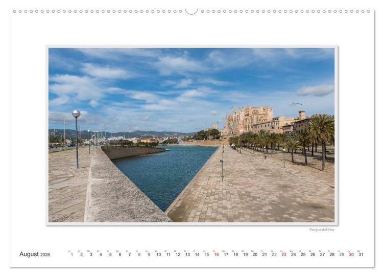Produktbild: Emotionale Momente: Palma de Mallorca (hochwertiger Premium Wandkalender 2026 DIN A2 quer), Kunstdruck in Hochglanz