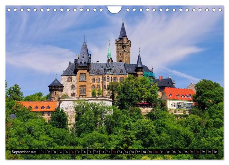 Produktbild: Der Harz - Sagenumwoben und Wildromantisch (Wandkalender 2026 DIN A4 quer), CALVENDO Monatskalender