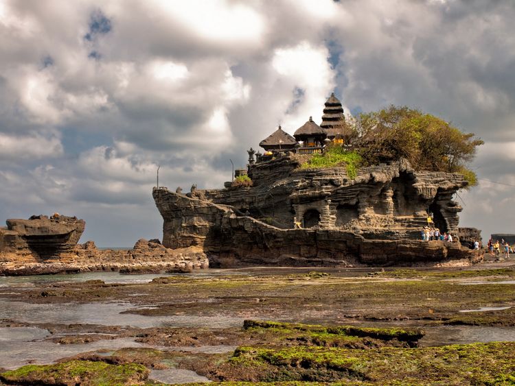Produktbild: CALVENDO Puzzle Pura Tanah Lot Tempel - Bali | 1000 Teile Lege-Gr&ouml;&szlig;e 64x48cm Foto-Puzzle f&uuml;r gl&uuml;ckliche Stunden