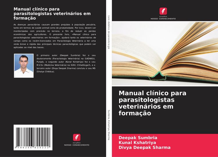 Produktbild: Manual cl&iacute;nico para parasitologistas veterin&aacute;rios em forma&ccedil;&atilde;o