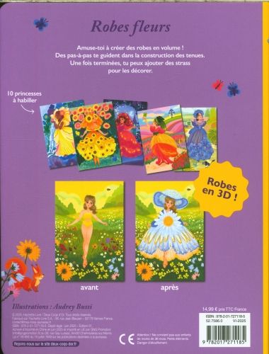 Produktbild: Robes fleurs : d&eacute;fil&eacute;s de mode