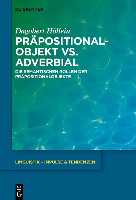 Produktbild: Pr&auml;positionalobjekt vs. Adverbial