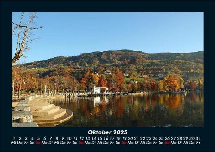 Produktbild: Die Seen der Erde 2025 Fotokalender DIN A5