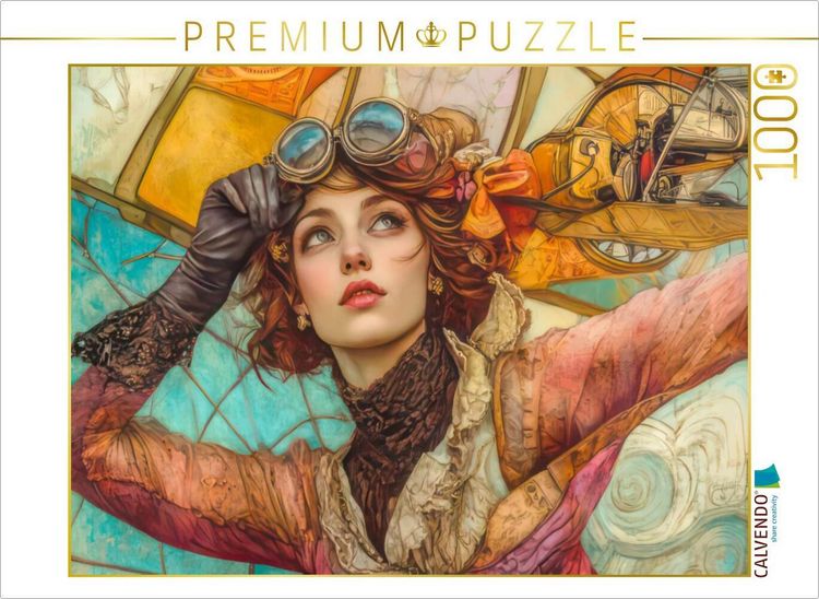 Produktbild: CALVENDO Puzzle Die Jugendstilzeit | 1000 Teile Lege-Gr&ouml;&szlig;e 64x48cm Foto-Puzzle f&uuml;r gl&uuml;ckliche Stunden